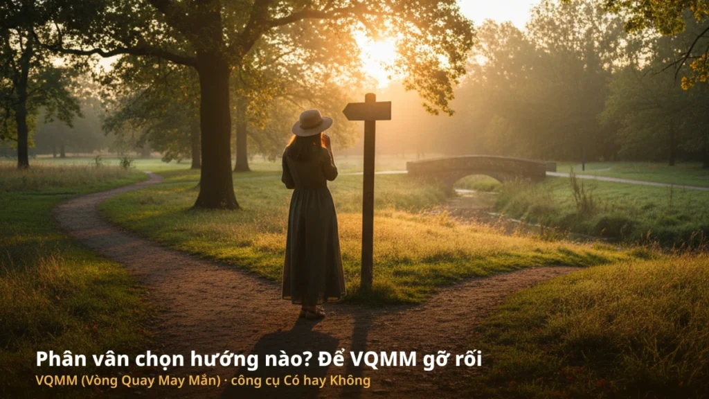 Phân vân chọn hướng nào dùng công cụ Có hay Không của VQMM